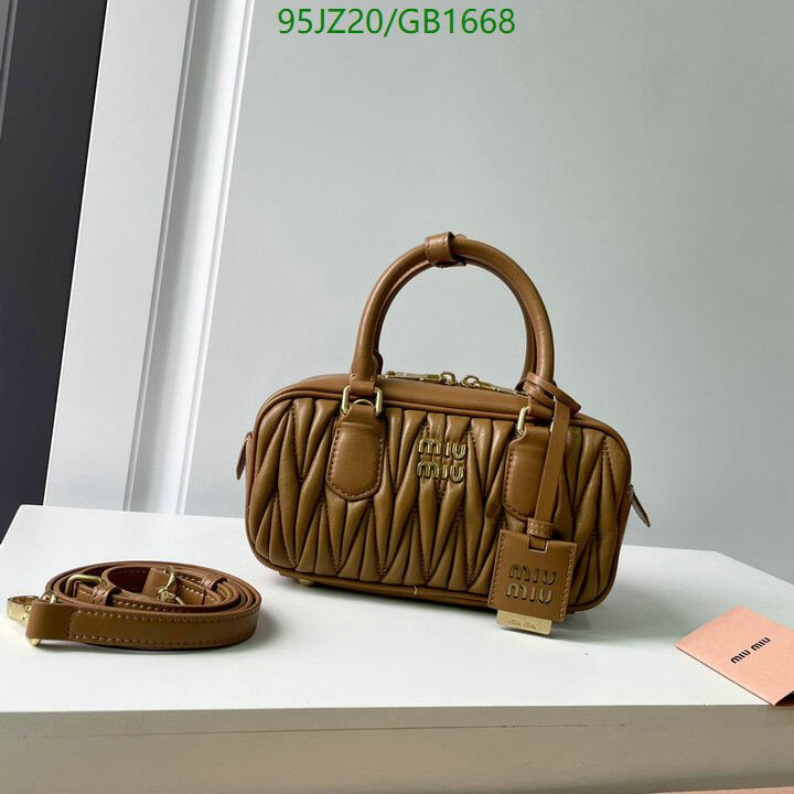 Miu Miu Bag-(4A)-Handbag- Code: GB1668 $ 124USD