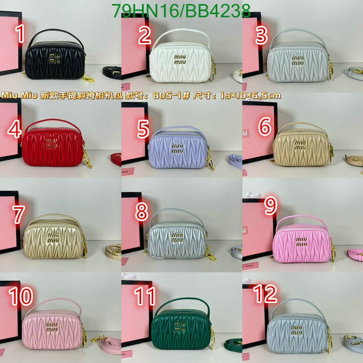 Miu Miu Bag-(4A)-Diagonal- Code: BB4238 $ 103USD
