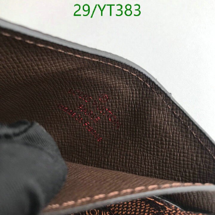 LV Bags-(4A)-Wallet-,Code: YT383,$ 38USD