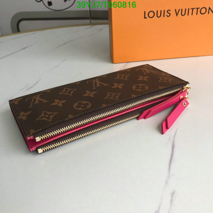 LV Bags-(4A)-Wallet-,Code: T060816,$ 51USD