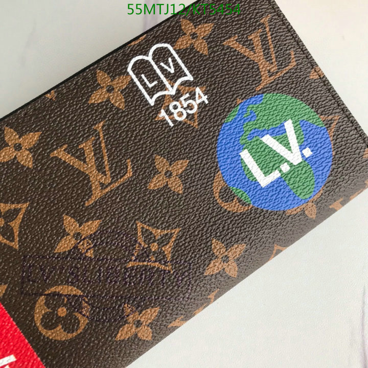LV Bags-(4A)-Wallet-,Code: KT5454,$ 72USD