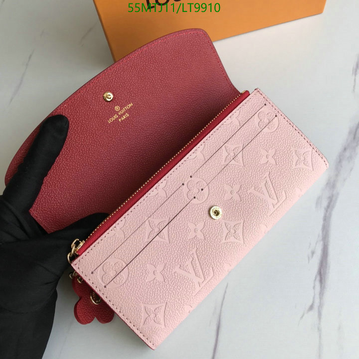 LV Bags-(4A)-Wallet-,Code: LT9910,$ 72USD