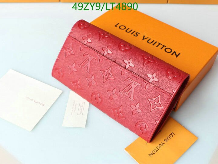 LV Bags-(4A)-Wallet-,Code: LT4890,$ 64USD