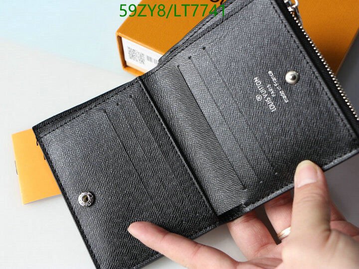 LV Bags-(4A)-Wallet-,Code: LT7741,$ 77USD
