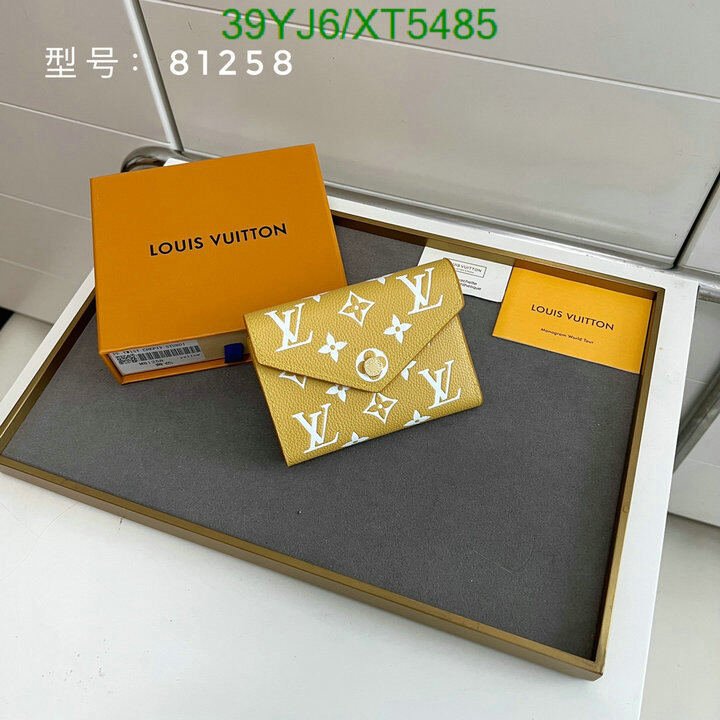 LV Bags-(4A)-Wallet-,Code: XT5485,$ 51USD