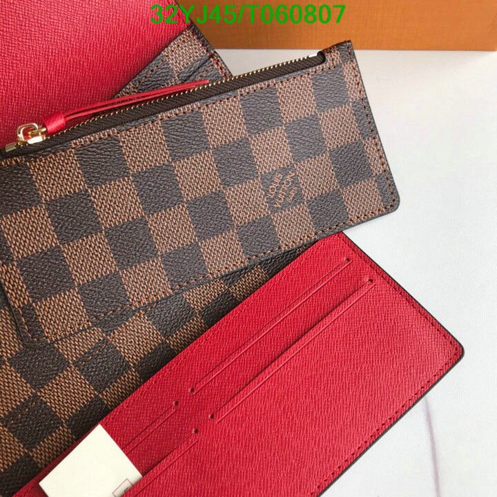 LV Bags-(4A)-Wallet-,Code: T060807,$ 42USD