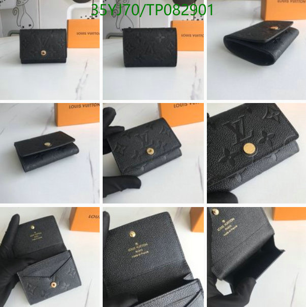 LV Bags-(4A)-Wallet-,Code: TP082901,$ 46USD