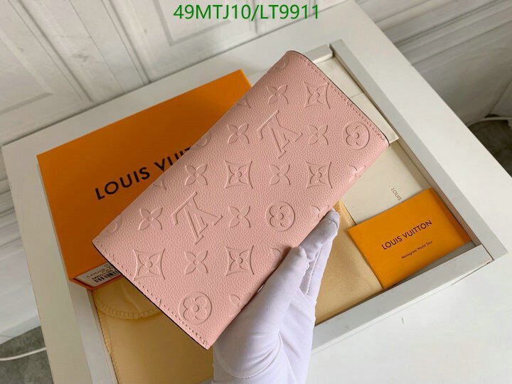 LV Bags-(4A)-Wallet-,Code: LT9911,$ 64USD