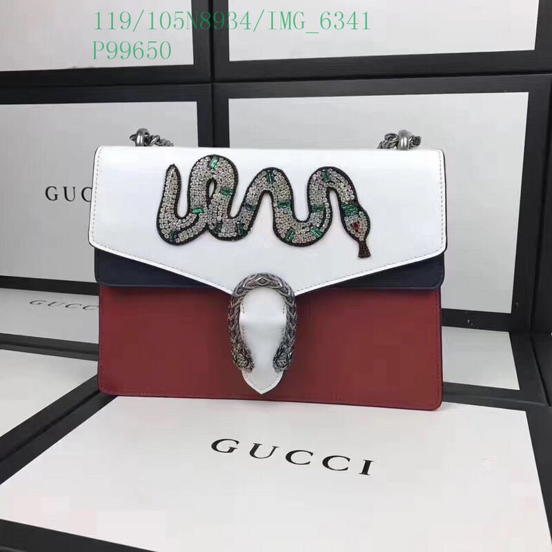 Gucci Bag-(4A)-Diagonal-,Code: GGB120103,$ 155USD
