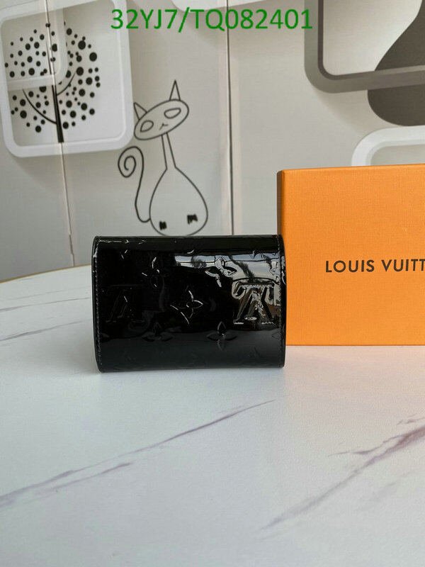 LV Bags-(4A)-Wallet-,Code: TQ082401,$ 42USD