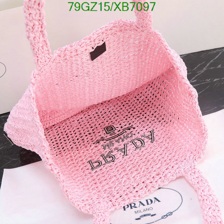 Prada Bag-(4A)-Handbag-,Code: XB7097,$ 103USD