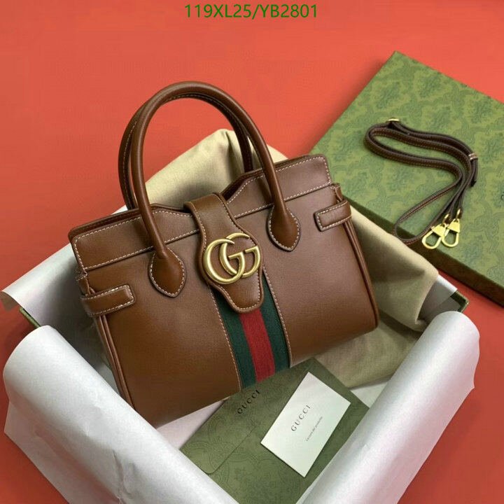 Gucci Bag-(4A)-Diagonal-,Code: YB2801,$ 155USD