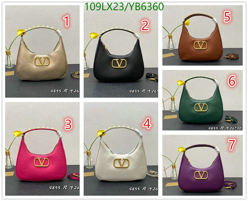 Valentino Bag-(4A)-Handbag-,Code: YB6360,$ 142USD