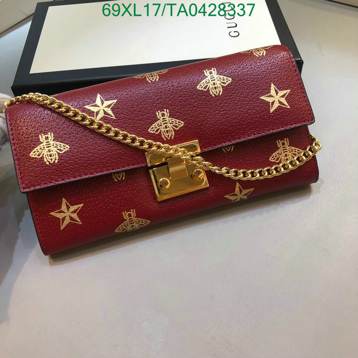Gucci Bag-(4A)-Wallet-,Code:TA0428337,$ 90USD