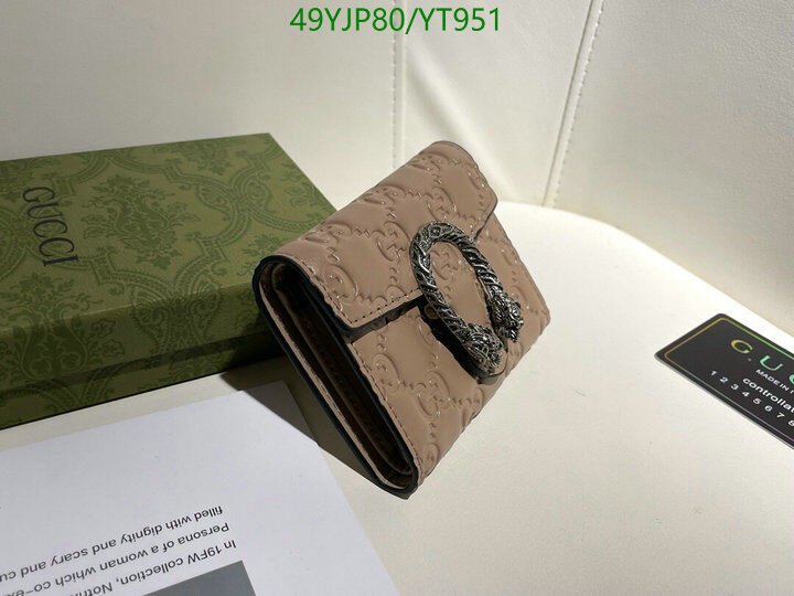 Gucci Bag-(4A)-Wallet-,Code: YT951,$ 64USD
