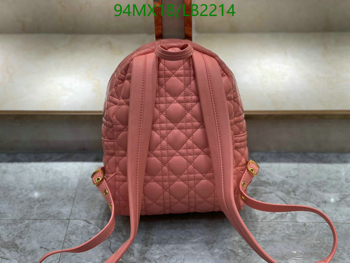 DiorBag-(4A)-Backpack- Code: LB2214 $ 123USD