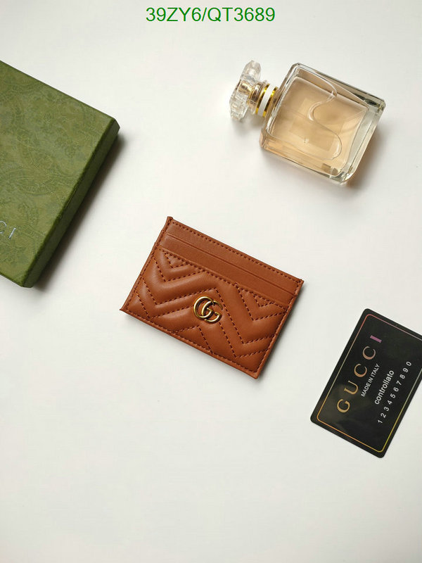 Gucci Bag-(4A)-Wallet- Code: QT3689 $ 51USD