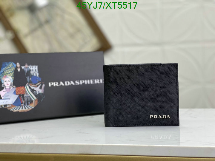 Prada Bag-(4A)-Wallet-,Code: XT5517,$ 59USD