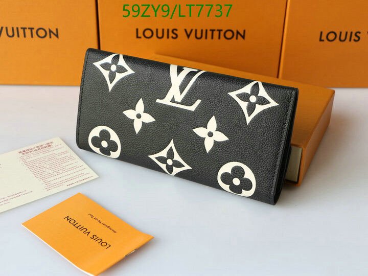 LV Bags-(4A)-Wallet-,Code: LT7737,$ 77USD