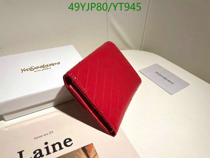 YSL Bag-(4A)-Wallet-,Code: YT945,$ 64USD