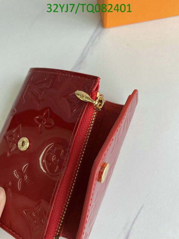 LV Bags-(4A)-Wallet-,Code: TQ082401,$ 42USD