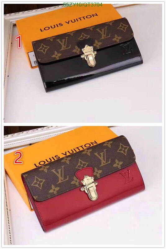 LV Bag-(4A)-Wallet- Code: QT3704 $ 72USD