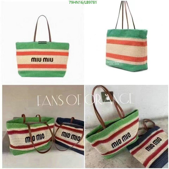 Miu Miu Bag-(4A)-Handbag-,Code: LB9781,$ 103USD