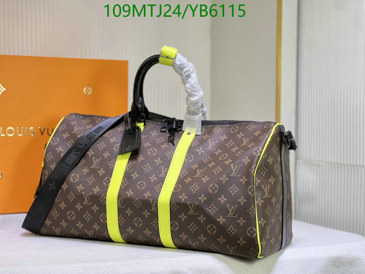 LV Bags-(4A)-Keepall BandouliRe 45-50-,Code: YB6115,$ 142USD
