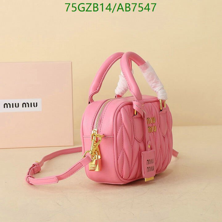 Miu Miu Bag-(4A)-Crossbody- Code: AB7547 $ 98USD