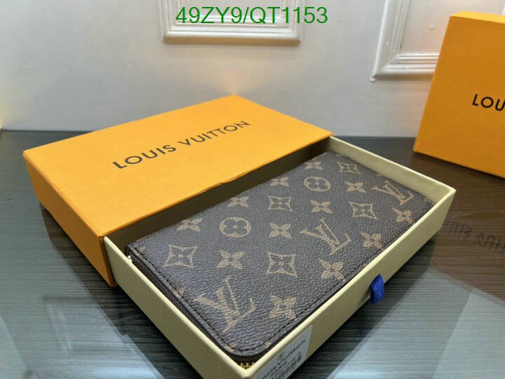 LV Bag-(4A)-Wallet- Code: QT1153 $ 64USD