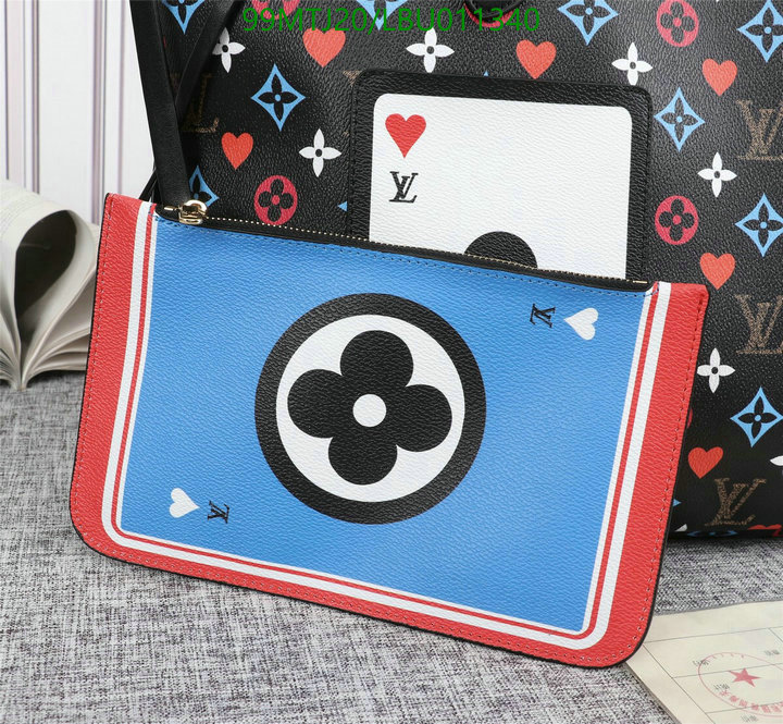 LV Bags-(4A)-Neverfull-,Code: LBU011340,$ 129USD