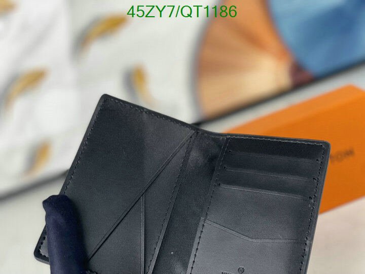 LV Bag-(4A)-Wallet- Code: QT1186 $ 59USD