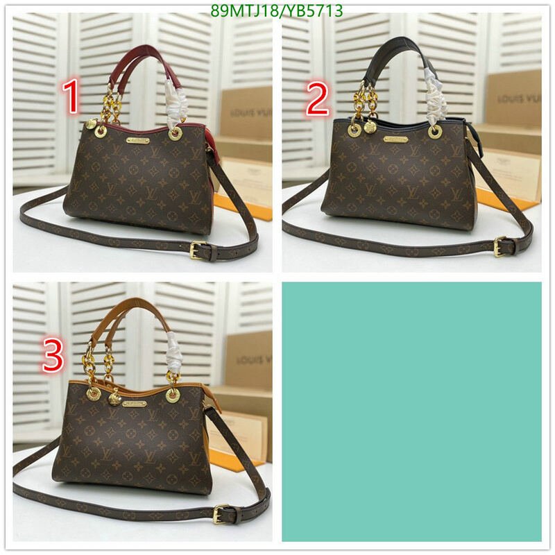 LV Bags-(4A)-Pochette MTis Bag-Twist-,Code: YB5713,$ 116USD