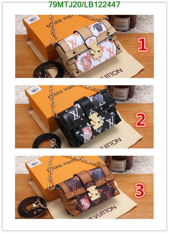 LV Bags-(4A)-Pochette MTis Bag-Twist-,Code: LB122447,$ 103USD