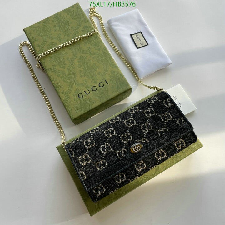 Gucci Bag-(4A)-Diagonal-,Code: HB3576,$ 98USD