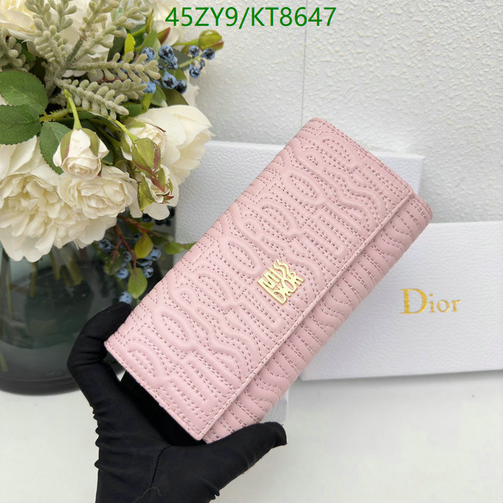 Dior Bag-(4A)-Wallet- Code: KT8647 $ 59USD