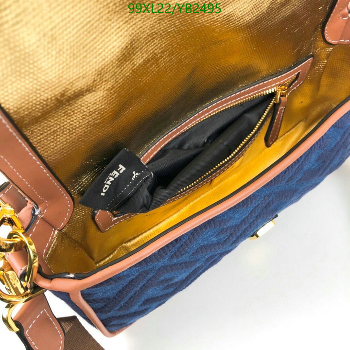 Fendi Bag-(4A)-Baguette-,Code: YB2495,$ 129USD