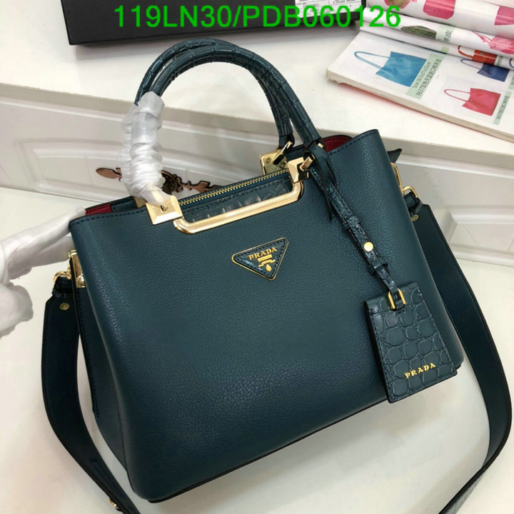 Prada Bag-(4A)-Handbag-,Code:PDB060126,$ 155USD