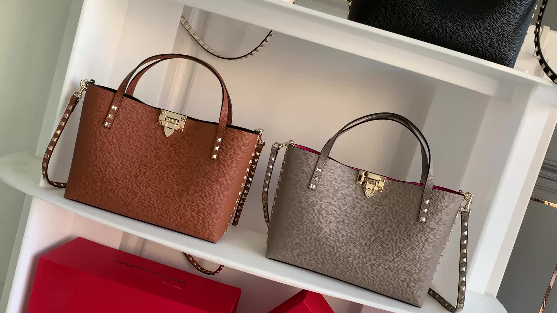 Valentino Bag-(4A)-Handbag- Code: UB3283 $ 124USD