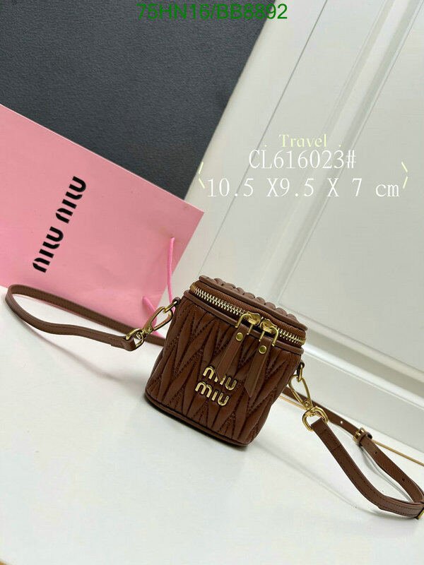 Miu Miu Bag-(4A)-Crossbody- Code: BB8892 $ 98USD