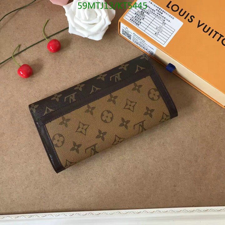 LV Bags-(4A)-Wallet-,Code: KT5445,$ 77USD