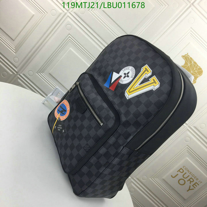 LV Bags-(4A)-Backpack-,Code: LBU011678,$ 155USD