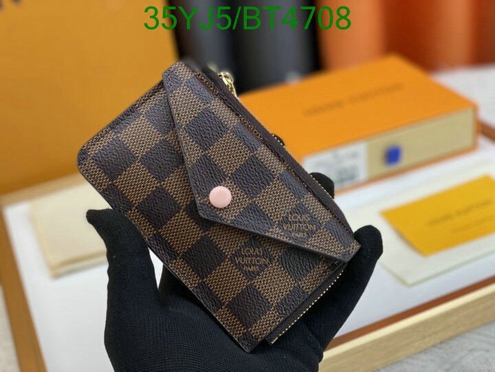 LV Bag-(4A)-Wallet- Code: BT4708 $ 46USD