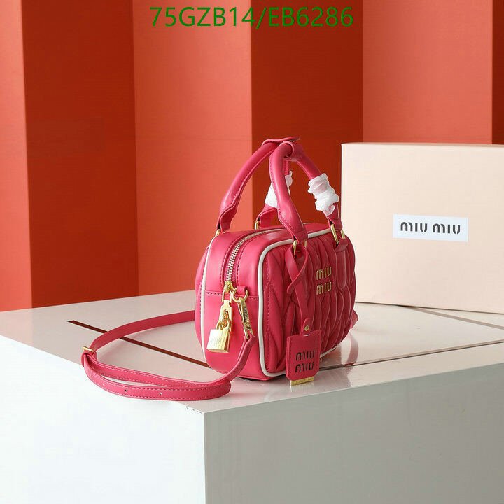 Miu Miu Bag-(4A)-Crossbody- Code: EB6286 $ 98USD