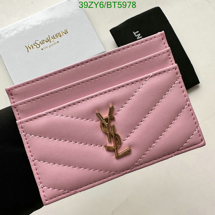 YSL Bag-(4A)-Wallet- Code: BT5978 $ 51USD