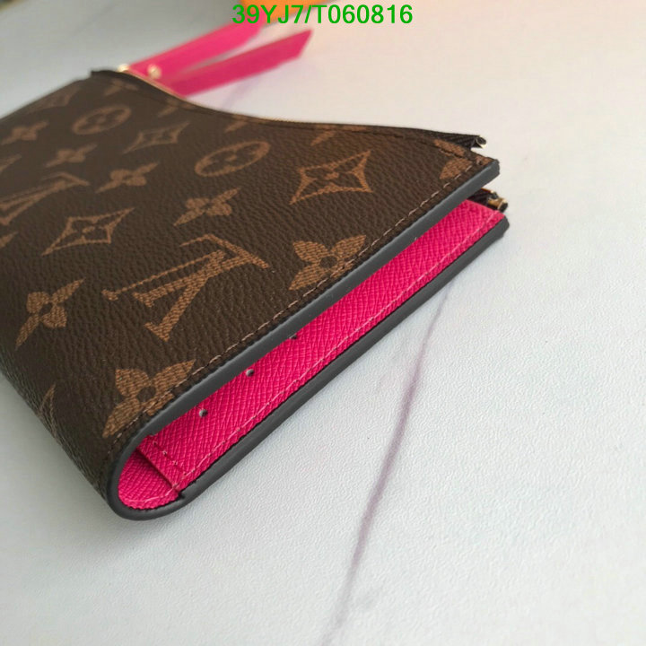LV Bags-(4A)-Wallet-,Code: T060816,$ 51USD