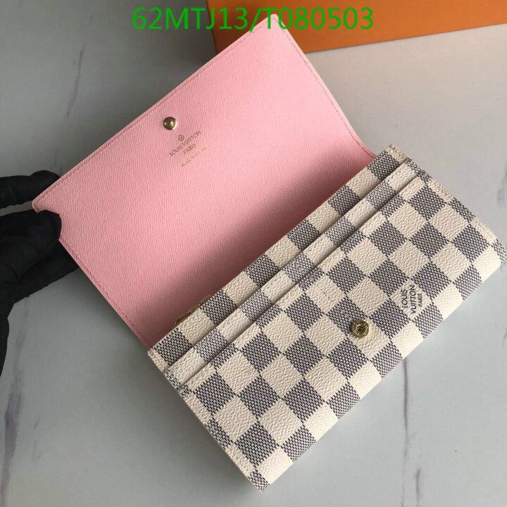 LV Bags-(4A)-Wallet-,Code: T080503,$ 81USD
