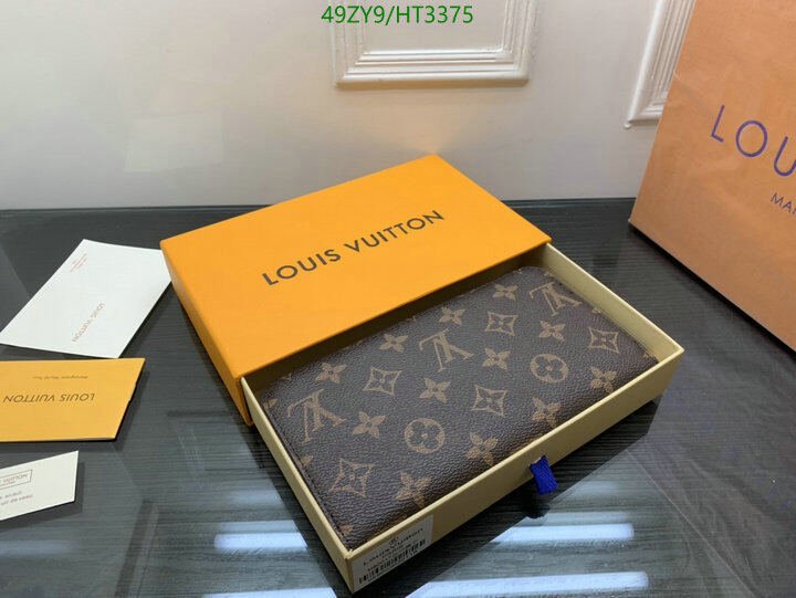 LV Bags-(4A)-Wallet-,Code: HT3375,$ 64USD