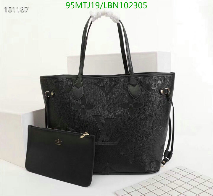 LV Bags-(4A)-Neverfull-,Code: LBN102305,$ 124USD