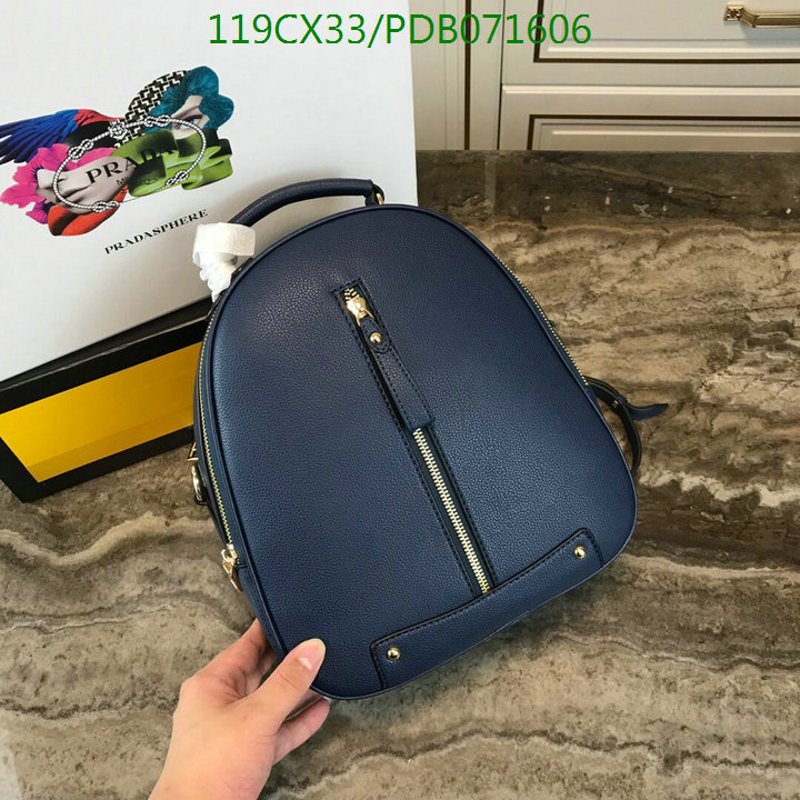 Prada Bag-(4A)-Backpack-,Code: PDB071606,$ 155USD